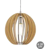 Eglo COSSANO taklampa i lönnfärgat trä