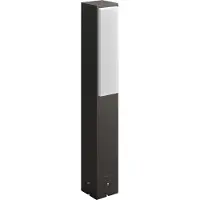 Philips myGarden Stratosphere piedestal-/gånglampa 9 W, Utomhus pelar-/stolpbelysning, Antracit, Gjuten aluminium, Syntet, IP44, Trädgård, Terass, I
