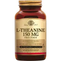 Solgar , L-Theanin, Free Form, 150 mg, 60 Vegetable Capsul