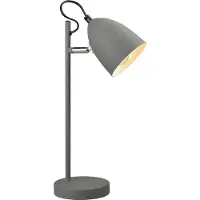 Halo Design Bordslampa , Grå, Vardagsrum, Metall