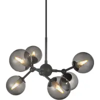 Halo Design Taklampa , Grå, Matsal, Glas
