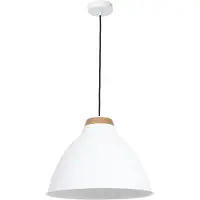 Luminex Hänglampa Skal , dimbar, Vitt / opal, Vardagsrum / matsal, Metall, Modern, Pendellampa