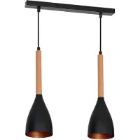 Luminex Hänglampa Muza , dimbar, Svart, Vardagsrum / matsal, Metall, Modern, Pendellampa