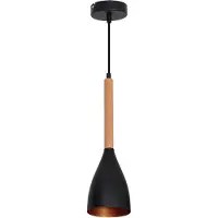 Luminex Hänglampa Muza , dimbar, Svart, Vardagsrum / matsal, Metall, Modern, Pendellampa