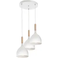 Luminex Hänglampa Noak , dimbar, Vitt / opal, Vardagsrum / matsal, Metall, Modern, Pendellampa