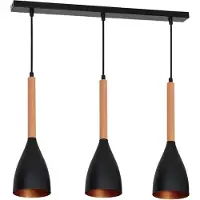 Luminex Hänglampa Muza , dimbar, Svart, Vardagsrum / matsal, Metall, Modern, Pendellampa