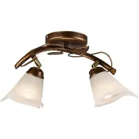 Lamkur Taklampa Siena , dimbar, Brun / rost, Vardagsrum / matsal, Metall, Florentinsk, Taklampa