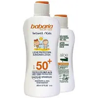 Babaria Leche Protector Solar InfAntil F-50 200 Ml Mas After Sun Regalo 100 Ml