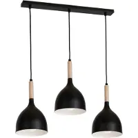 Luminex Hänglampa Noak , dimbar, Svart, Vardagsrum / matsal, Metall, Modern, Pendellampa