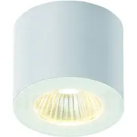 HELESTRA Oso LED-takspotlight, rund, matt vit OSO, dimbar, Vitt / opal, Badrum, Aluminium / grå / zink, Modern, LED-taklampa