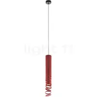 Artemide Taklampa , Decomposé, dimbara, Röd, Vardagsrum, Metall, Design