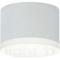 HELESTRA Taklampa Pala, dimbar, Vitt / opal, Vardagsrum / matsal, Metall, Modern, Taklampa