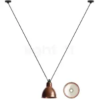 DCW éditions - 323 L Taklampa Round Raw Copper/White