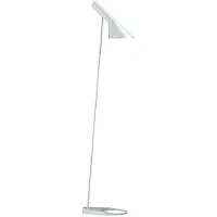 Louis Poulsen Golvlampa , AJ, Vit, Vardagsrum, Metall, Design