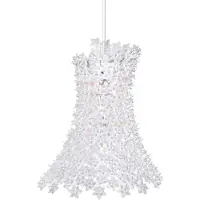 Kartell Design pendellampa Bloom, Vitt / opal, Vardagsrum / matsal, Syntetmaterial, Design, Pendellampa