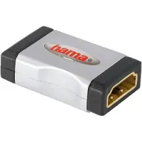 Hama Adapter HDMI Hona-Hona Guld Svart