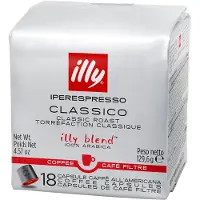 Illy Ipso Home Americano Classico Kaffekapslar 18 Enheter