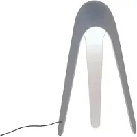 Martinelli Luce Bordslampa , Cyborg, Grå, Vardagsrum, Metall, Design