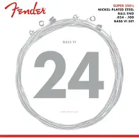 Fender 250B6 NPS Bassträngar VI 24-100