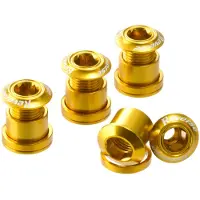 Reverse Components Chainring Bolts 4 Units Guld