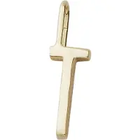 Design Letters Archetype Charm 10 mm Gold A-Z T