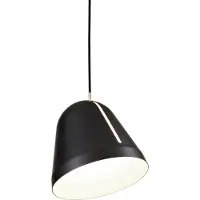 NYTA Design pendellampa Tilt, dimbar, Svart, Vardagsrum / matsal, Aluminium / grå / zink, Design, Pendellampa