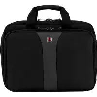 Wenger Datorväska Legacy Double Gusset Passar max.: 40,6 cm (16) Svart, Grå