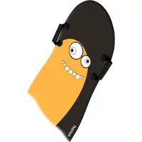 Hamax Mini Surfer kälke/snowboard-ling svart-orange 2015 550046