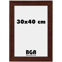 Walther design HO040N Växelram akryl Pappersformat: 30 x 40 cm Brun