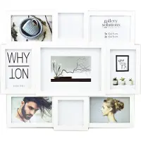 Nielsen Design Fotografi-/bildram Nielsen Why Not Collage vit resin gallery 8999333