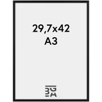 Walther design AJ342B Växelram akryl Pappersformat: DIN A3 Svart