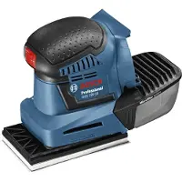 Bosch Professional GSS 18V-10 06019D0202 Slipmaskin batteridriven exkl. batteri/laddare, inkl. väska 18 V 101 x 113 mm, 115 x 140 mm, 107 x 115 mm Antal