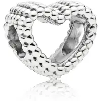 Pandora Beaded Heart Silver 797516 berlock