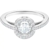 Swarovski Sparkling Dance Rund Ring Damring Silver 5482516 Box (Random Color),58