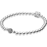 Pandora Purely Bracelet chain Beads & Pave rannekoru 598342CZ-19