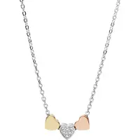 Fossil Halsband 'VINTAGE MOTFIS' silver
