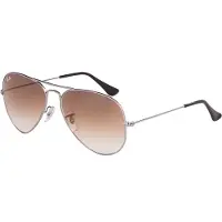 Ray-Ban Sunglasses Aviator 3025 004/51 Gunmetal Brown Gradient 58mm