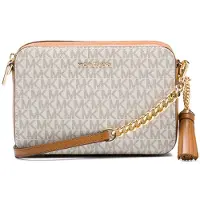 Michael Kors Axelremsväska 'Jet Set' beige