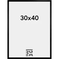 Walther design KV040B Växelram akryl Pappersformat: 30 x 40 cm (B x H) 30 cm x 40 cm Svart