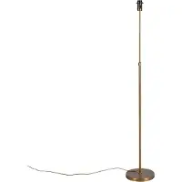 QAZQA Vintage golvlampa justerbar brons - Parte