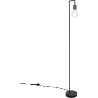 QAZQA Modern golvlampa svart - Facil