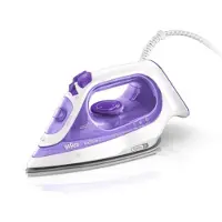 Braun TexStyle 3 SI 3042 VI - Ångstrykjärn - sula FreeGlide 3D SuperCeramic - 2350 W - lila