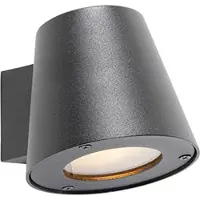 QAZQA Modern utomhusvägglampa svart IP44 - Skittle