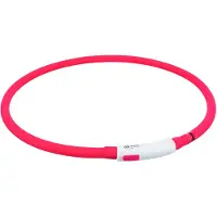Trixie Flash Usb Collar Röd 70 cm
