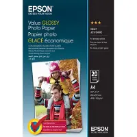 Epson Value - Blank - A4 (210 x 297 mm) - 183 g/m² - 20 ark fotopapper - för Expression Home XP-255, 257, 352, 355, 452, 455 Expression Home HD XP-15000