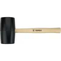 Topex Gummihammare 02A347; 900 g