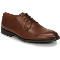 Clarks Ronnie Walk Brittisk Tan Lea Skor