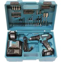 Makita HP333DSAX1 slagborrmaskin 12 V 30 N·m, 2 batterier