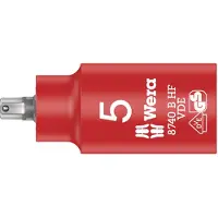 Wera Werk 05004901001 3/8 (10 mm) Hylsnyckel-bitsinsats 5 mm 3/8 5 mm 1 st 3/8