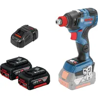 Bosch Slagmutterdragare GDX 18V-200 C; 18 V; 2x5,0 Ah batt.